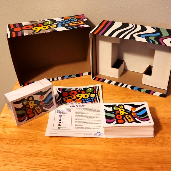 Outset Media - 80's 90's Trivia with over 1200 Fun Questions and Answers - Picture 5 of 8